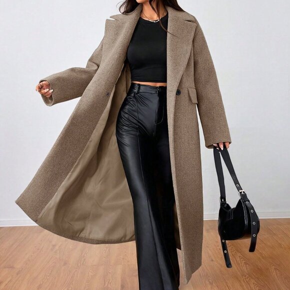 Camel Casual Women's Long Collar Jacket - Picture 5 of 6